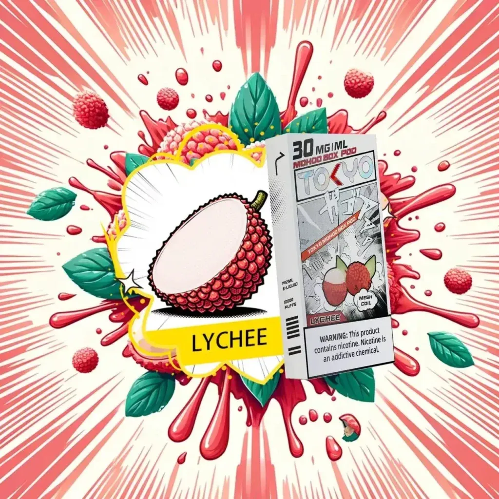 東京魔盒煙彈現貨  | TOKYO MOHOO BOX 10000口 MESH鋼網芯 | 荔枝推薦